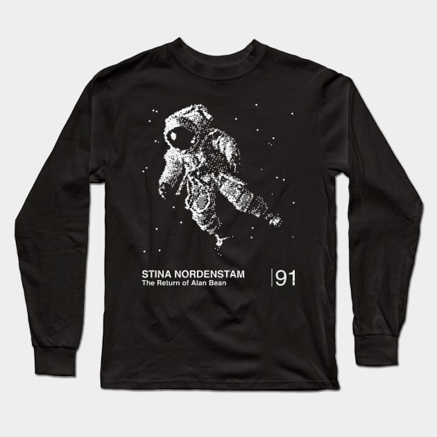 The Return Of Alan Bean / Minimalist Graphic Artwork Design Long Sleeve T-Shirt by saudade